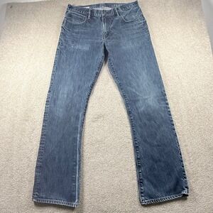 Gap Jeans Mens 34x34 Blue 1969 Bootcut Ringspun Denim 100% Cotton